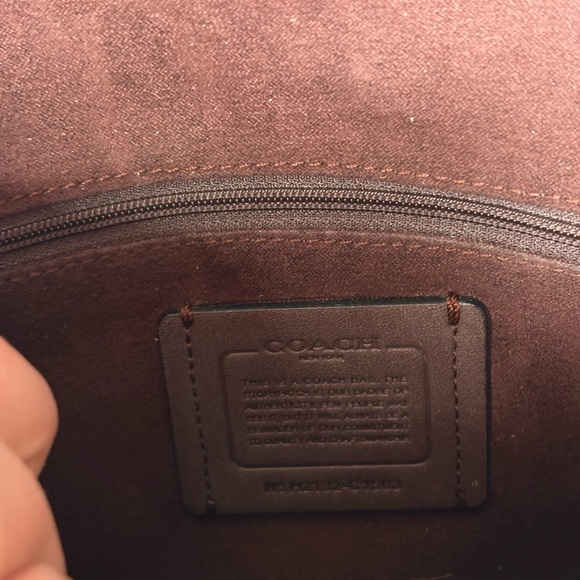 COACH Marlie Top Handle Satchel In Signature Canvas - Picture 9 of 9